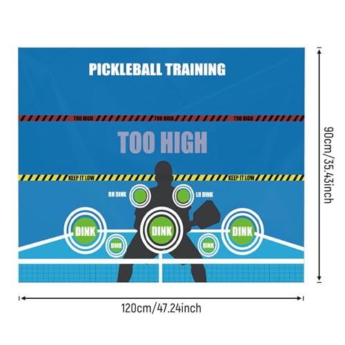 Pickleball Dink Pad Pickleball Training Equipment Pickleball Practice Mat Pickleball Hitting Pad Aid Paper Glue Suitable for