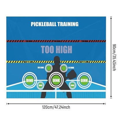Pickleball Dink Pad Pickleball Training Equipment Pickleball Practice Mat Pickleball Hitting Pad Aid Paper Glue Suitable for