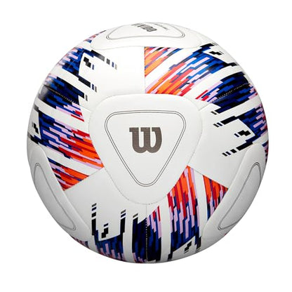 Wilson NCAA Vivido Replica - color: White/Orange/Purple, size: Size 5