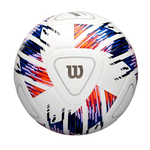 Wilson NCAA Vivido Replica - color: White/Orange/Purple, size: Size 5