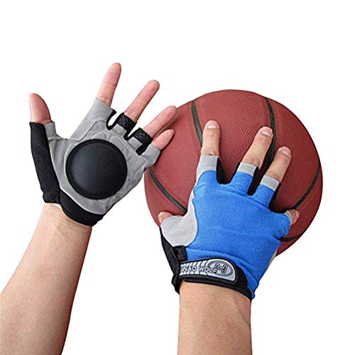 Basketball Dribble Skill Training Assistants,Basketball Dribbling Gloves Finger Training Anti Grip Dribble Gloves for Kids Youth and Adult