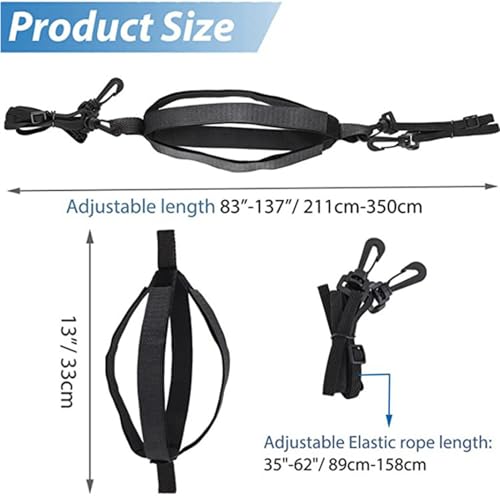 Volleyball Hitting Trainer - Outdoor Volleyball Spike | Volleyball Adjustable Training Belt | Solo Volleyball Training Aid | Volleyball Practice Equipment to Serve Set for Beginners Experts