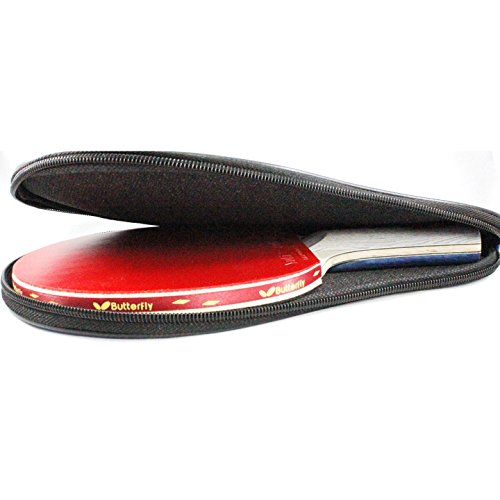 Butterfly 401 Table Tennis Racket Set - 1 Ping Pong Paddle – 1 Ping Pong Paddle Case - ITTF Approved Table Tennis Paddle - Ships in Ping Pong Racket Gift Box, Multi, B401FL