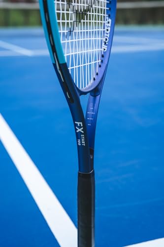 Dunlop Sports FX Start 100 Tennis Racket, Blue/Black V26, Grip Size 4 1/4