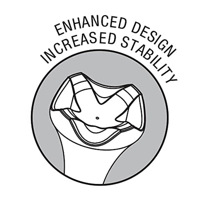 3-1/4" Pride Performance Golf Tee Striped, 100 Count - color: Citrus Orange
