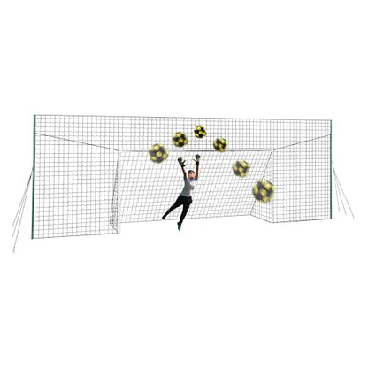 Open Goaaal 3-in-1 Soccer Training Rebounder - Soccer Goal for Volley, Passing, Training - Outdoor Sports, Backyard Games
