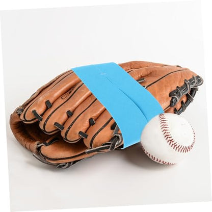 Baseball Glove Strap Holder Elastic Design for Secure Fit Softball Glove Wrap Ventilated Mitt Shaper for - color: Sky-blue