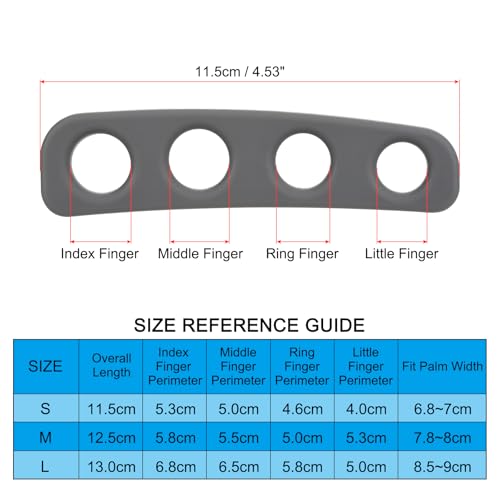 Basketball Shooting Aid, Basketball Finger Shoot Trainer Training Equipment Correct Shooting Posture for Youth and Adults, Gray, S