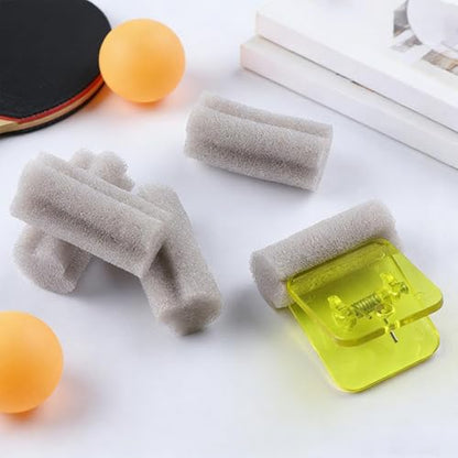 Table Tennis Adhesive Brush Kit Sponge Clamp Absorbent Cleaning Tool Applicator Paddle Care Precision Durable Grip Control Training Beginners Amateurs Adults Enthusiasts