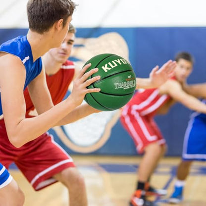 KUYOTQ 3lbs/2.2lbs Weighted Heavy Basketball 29.5/28.5" Training Size 7/6 Outdoor Basketball Equipment for Improving Ball Handling Dribbling Passing and Rebounding Skill(deflated)
