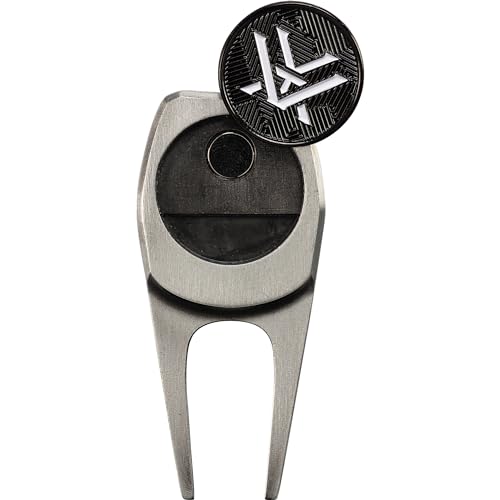 Vortex Multi-Purpose Golf Divot Repair Tool with Magnetic Ball Marker