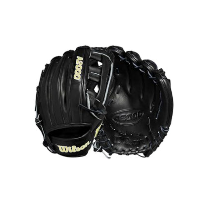 Wilson 2024 Classics Series A2000 Baseball Gloves - color: Black/Yellow, size: Infield - 12"