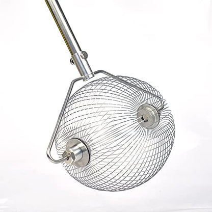 Golf Ball Collector Picker Upper Table Tennis Ball Retriever Hold Up to 40 Balls