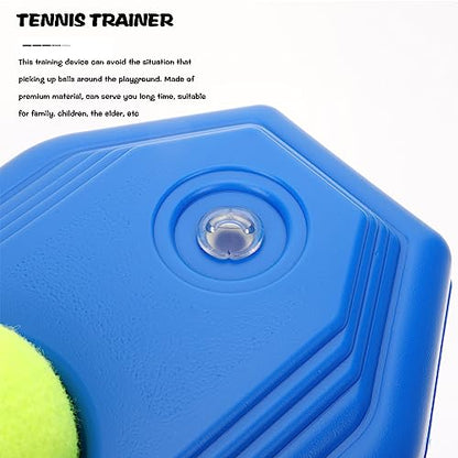 Toddmomy Tennis Practice Device 1 Set Tennis Trainer Rebound Ball with String Ball Solo Tennis Training for Self-Pracitce Tennis Training Equipment Tool Tennis Rebounder