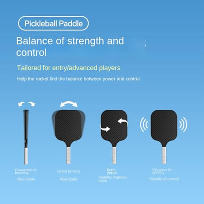 Pickleball Paddle | Lightweight Sports Accessories,Lightweight Pickleball Paddle | for Practice Park School College Sports Activity Workout Training Exercise