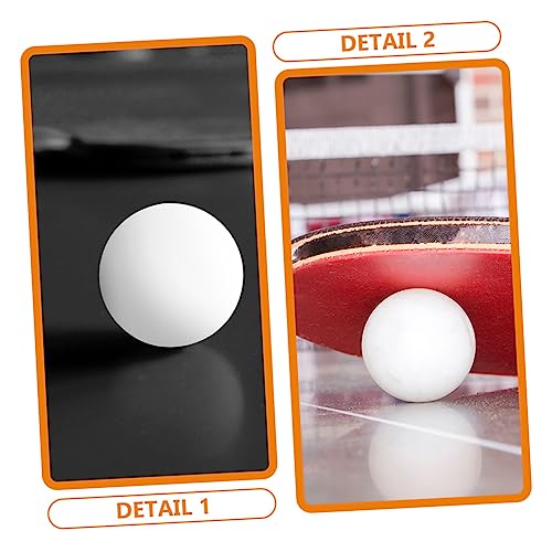 UKCOCO 50Pcs Advanced Table Tennis Balls High Bounce Durable Pong Training Balls for School Gym Practice for Skill Development and Fun