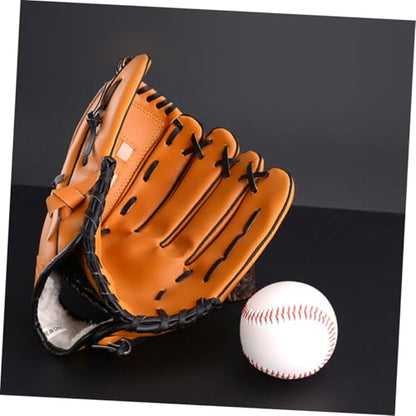 Cabilock Baseball Glove 12.5 Inch Thicken Pu Softball Infielder's Mitt for Youth Adults Left Right Hand Throw Sports Training Random Color