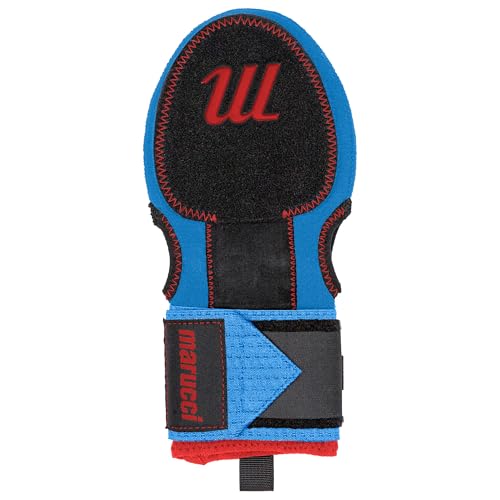 Marucci MARUCCI Sliding MITT - color: BLUE/RED, size: Youth