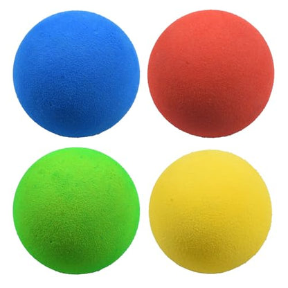Vxuxlje Indoor Golf Training Balls: 20pcs 42mm Solid Soft EVA Colored Foam Sponge Balls