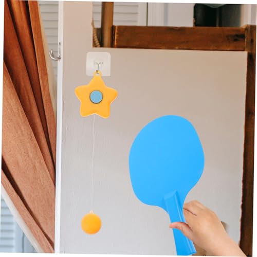 balacoo Table Tennis for Boys and Girls Indoor Hanging Practice Table Interactive Pong Ball Trainer