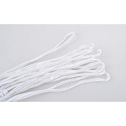 Balacoo Nylon Basketball Net Replacement Heavy Duty Design with Loops for Standard Rims Durable Easy to Install Basketball Accessories for Indoor and Outdoor Courts