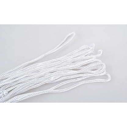 Balacoo Nylon Basketball Net Replacement Heavy Duty Design with Loops for Standard Rims Durable Easy to Install Basketball Accessories for Indoor and Outdoor Courts