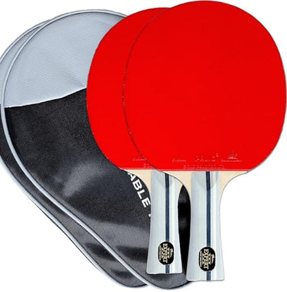 Palio Expert 3.0 Table Tennis Racket & Case | ITTF Approved High-Performance Ping Pong Rackets for Beginners | Maximum Spin & Control