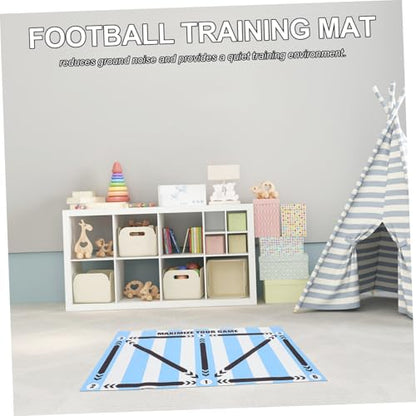 BESPORTBLE Soccer Agility Mat Football Training Pad Non-Skid Soccer Footstep Carpet