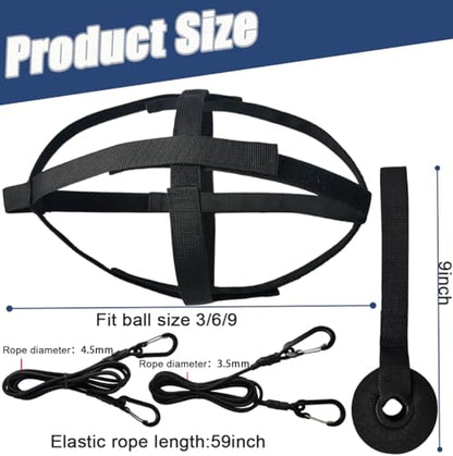 American Football Throw Trainer,Solo Pass Back Trainer for Youth & Adults, Indoor/Outdoor Practice Equipment to Improve Throwing & Catching Skills