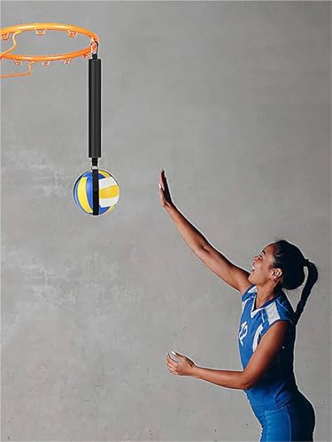 2set Volleyball Spike Trainer Self-Training Resistance Band with Adjustable Belt for Beginners - color: Color2
