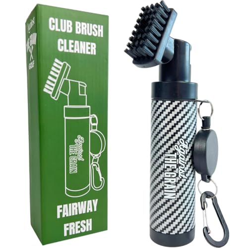 Golf Bag Accessories for Men – Golf Club Water Brush, 50 Golf Tees, Divot Tool & 12x20 Inch Towel - Golf Gifts for Men, Mens Golfing Gifts, Golf Essentials for Men, Golf Accessories Kit - style: Water Club Brush