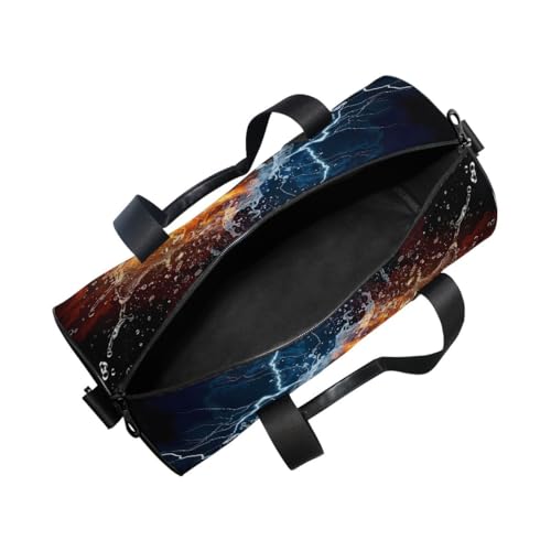 Sports Gym Travel Duffle Bag Basketball Luggage for Men and Women - color: Basketball