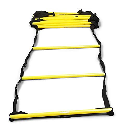 Rugged Soccer Agility Ladder - Plastic Rungs - 26 feet