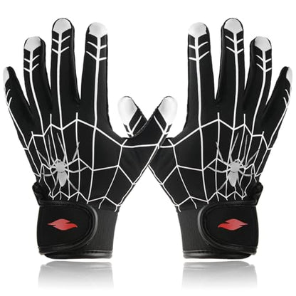 Youth Baseball & Softball Batting Gloves for Kids with Super Grip Fit