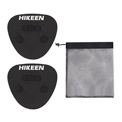 Hikeen 2 Packs Baseball Training Gloves Infield Training Gloves Pancake Glove Softhands Baseball Fielding Trainer Flat Glove Two-Hands