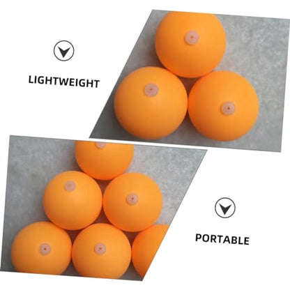 WOONEKY 60pcs Practice for Table Tennis Training Material Perforations for Enhanced for Parties and Skill Development