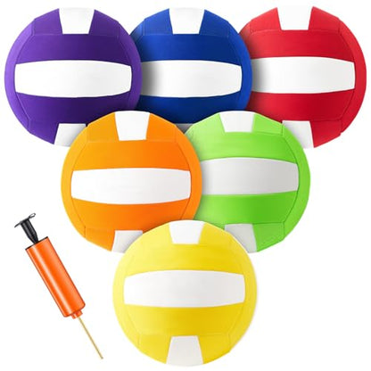 Seenelling Oversized Touch Volleyball, Neoprene Soft, Group Training PE Equipment for Beginners Practice, Outdoor Activities
