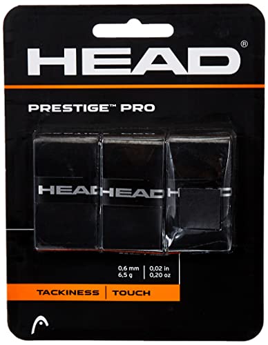 Head Prestige Pro Tennis Racquet Overgrip - Black