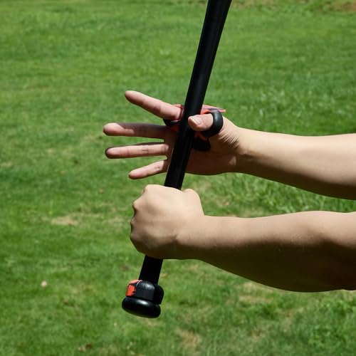 Bat Grip Choke Up Rings,Premium Choke Up Rings, Pressure Baseball Rings,Including: 8 Pack Choke up Rings, 2 Wrist Protectors - color: Duplex Color