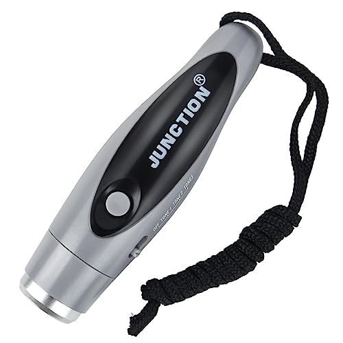 Electronic Whistles, Loudest Electric Whistles 3 Tones High Volume Whistle Hand Held for Coaches Referees Training Whistle Bulk, Outdoor Hiking Emergency Rescue Whistle Gifts - color: Grey