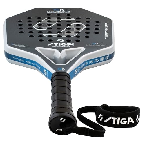 STIGA Cybershape Padel Racket - size: 18K Hard