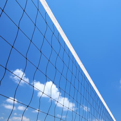 Professional Volleyball Net Outdoor,31.17x3.28ft Net, Canvas Edge Fitness Playground Volleyball Net
