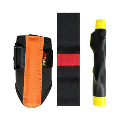 Golf Beginner Swing Fix 3-Piece Set - Wrist Corrector, Hand Grip Trainer & Arm Alignment Strap for New Golfers, Good Gift