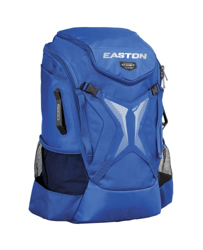 Easton | Ghost NX Backpack Equipment Bag | Adult | Fastpitch Softball | Team Logo Panel | Multiple Colors - color: Royal