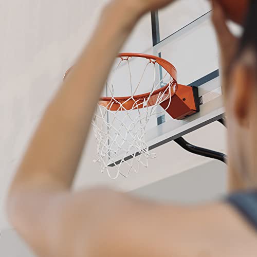 Cannon Sports White Basketball Net Replacement for Outdoor/Indoor with Official 12 Loop