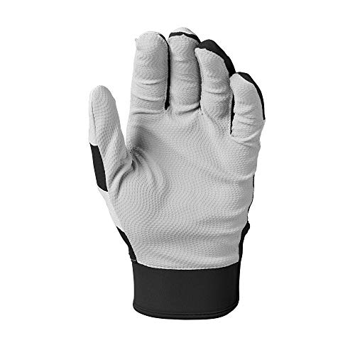 EvoShield SRZ-1™ Batting Gloves - Adult and Youth Sizes - color: Black, size: Small, style: Adult