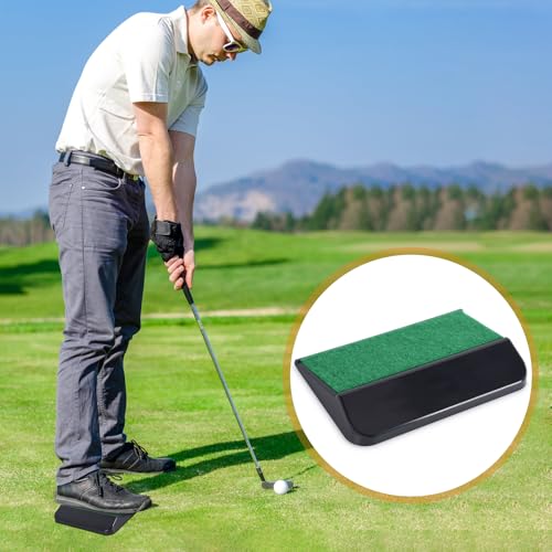 Golf Swing Trainer Wedge, Golf Foot Wedges, Golf Training Aid Alignment for Alignment Correction Leg Pedal