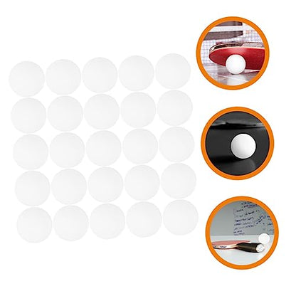 50Pcs Pong Balls Advanced Table Tennis Training Balls for Schools and Gyms Material for Practice and Skill Development and Convenient Use