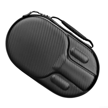 Table Tennis Racket Bag, Ping-Pong Paddles Case, Hard Shell EVA Table Tennis Paddle Box Case Storage Bag, Dust-proof Portable(black)