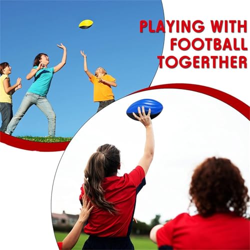 Durability PU Slow Bounce Football Light Weight Rebounds Ball Safe for Team Play Safe - color: Yellow and Black
